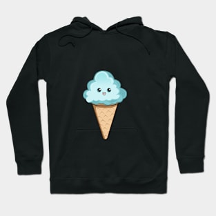 Cute ice cream cloud Hoodie